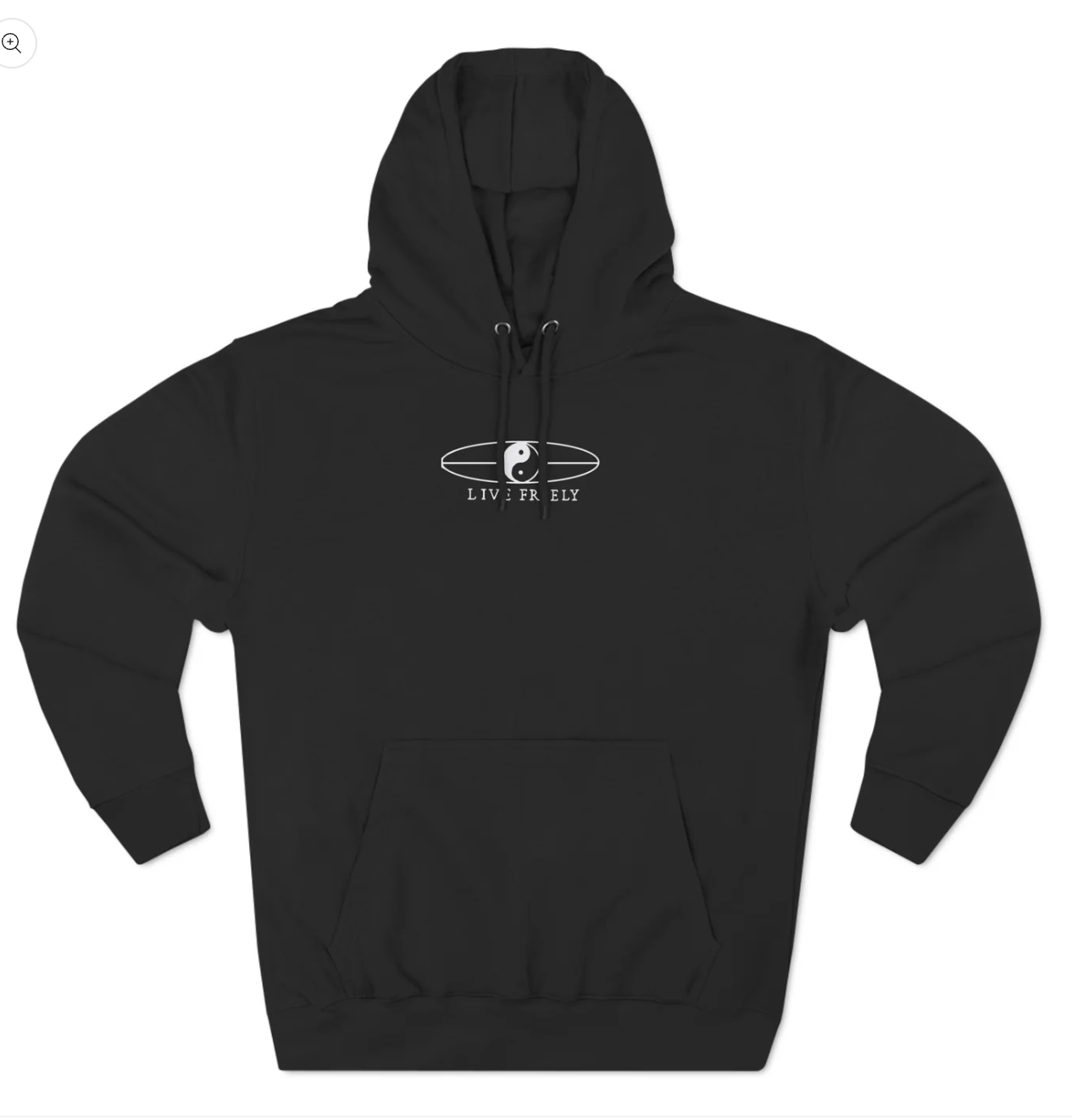 Yin Yang Wave Hoodie