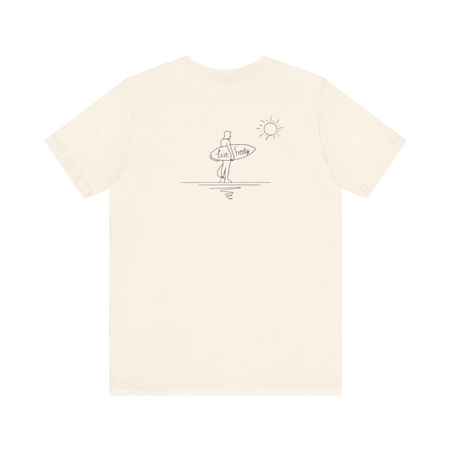 LIVE FREELY SURFER TEE